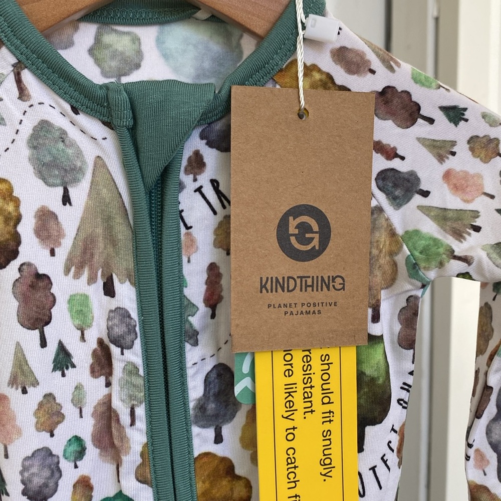 Wild Woven (formerly Kind Thing) Save the Trees Zip Romper